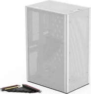 Obudowy komputerowe - Obudowa Ssupd Meshlicious Biała + Riser PCIE 4.0 (G99.OE759FMW4.00) - miniaturka - grafika 1
