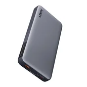 Powerbanki - Powerbank Aukey PB-Y41, 10000mAh, 30W (gray) - miniaturka - grafika 1