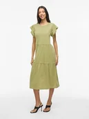 Sukienki - Vila Sukienka "Summer" w kolorze oliwkowym - miniaturka - grafika 1