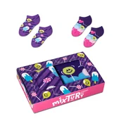 Skarpetki dla dzieci - Zestaw Kolorowych Skarpetek Stopek W Słodycze R.30-35 - Mixtury Słodkości - miniaturka - grafika 1