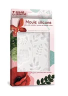 Akcesoria rzeźbiarskie - Foremka Silikonowa 20x13 cm Kwiaty - miniaturka - grafika 1