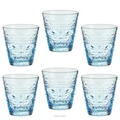 Szklanki - Komplet szklanek niebieskich 250 ml FOLLY 6 sztuk - miniaturka - grafika 1