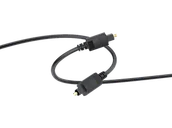 Kable - Kabel Toslink ISY IAU-1012 1.5m Czarny - miniaturka - grafika 1