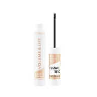 Akcesoria i kosmetyki do stylizacji brwi - Catrice Volume & Lift Żel do Brwi 010 Transparent CAT931331 - miniaturka - grafika 1