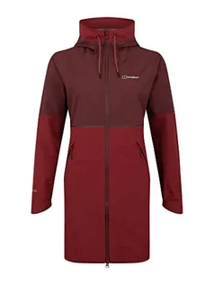Płaszcze damskie - Berghaus Damski płaszcz przeciwdeszczowy Rothley Gore-Tex wodoszczelny, dopasowany krój, regulowany, przyjazny dla środowiska płaszcz - grafika 1
