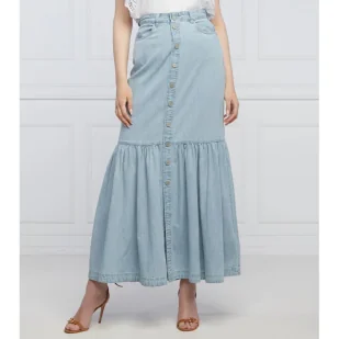 GUESS Spódnica JASLENE | denim - Spódnice - miniaturka - grafika 1