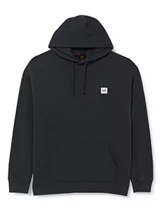 Lee Core Loose Hoodie Bluza męska, Washed Black, S - Bluzy męskie - miniaturka - grafika 1