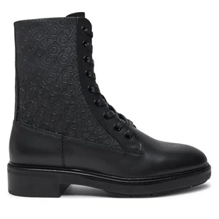 Botki Calvin Klein HW0HW02194 Czarny - Botki damskie - miniaturka - grafika 1