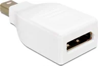 Złącza, przejściówki, adaptery - Delock Adapter AV DisplayPort Mini - DisplayPort biały 65239 - miniaturka - grafika 1