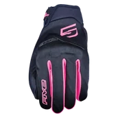 Rękawice motocyklowe - Rękawice Motocyklowe Five Globe Evo Damskie Czarny/RóżowyM - miniaturka - grafika 1