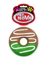 Zabawki dla psów - PET NOVA Pet Nova Pączek gumowy Donut z dźwiękiem 10cm PPTN053 - miniaturka - grafika 1