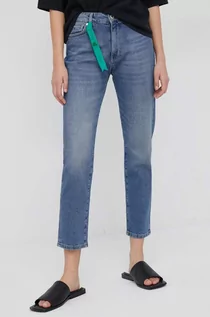 Spodnie damskie - Joop! jeansy damskie medium waist - grafika 1