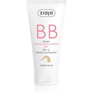Kremy BB - Ziaja BB krém normalnej suchej wrażliwej naturalny SPF15 50 ml - miniaturka - grafika 1