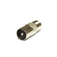 Akcesoria TV-SAT - Emmerson - Przejście antenowe RF męski - F żeński Emmerson N10 - miniaturka - grafika 1