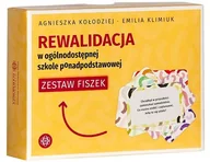 Pozostałe książki - Rewalidacja w ogólnodostępnej szkole ponadpodstawowej. Zestaw fiszek - miniaturka - grafika 1