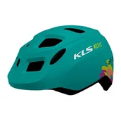 Kaski rowerowe - Kellys Kask Zigzag 2022 XS turkusowy dziecięcy - miniaturka - grafika 1
