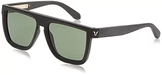 Okulary przeciwsłoneczne - Police Unisex SPLE39 okulary przeciwsłoneczne, czarne, rozmiar 55, czarny, 55 - grafika 1