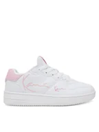 Buty dla dziewczynek - Karl Kani Sneakersy 89 Logo PD00002717 Biały - miniaturka - grafika 1