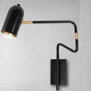 Candellux Hosti Lampa Kinkiet 1X15W Gu10 Czarny 21-75451 - Lampy ścienne - miniaturka - grafika 1