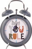 Zegary - Home Styling Collection Zegar z głośnym budzikiem SAFARI - miniaturka - grafika 1