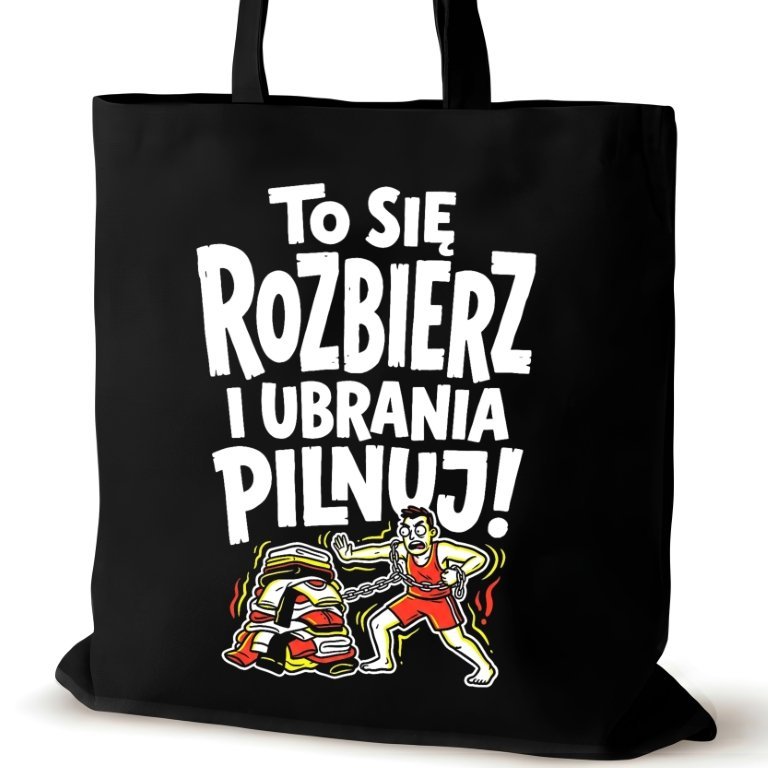 Torba bawełniana dla MAMY na ramię czarna śmieszna prezent zakupowa