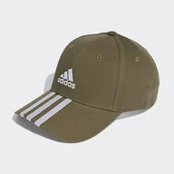 Czapki damskie - adidas Czapka z daszkiem, Oliwkowy Strata/Biały, XS - miniaturka - grafika 1
