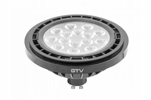 Żarówka Led ES-111 12,5W 230V barwa neutralna 4000K 40° czarna obudowa Gtv - Żarówki LED - miniaturka - grafika 1
