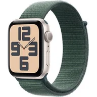 Smartwatch - Apple Watch SE 2-gen GPS + Cellular 40mm Aluminium opaska sportowa Zielony - miniaturka - grafika 1