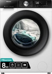 Pralka Hisense WF3S8043BW - Pralki - miniaturka - grafika 1