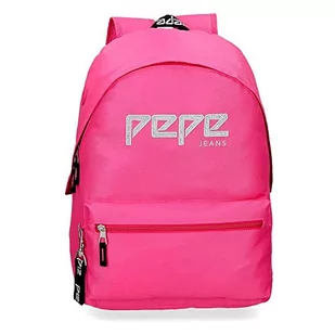 Pepe Jeans Uma plecak różowy 31 x 42 x 17,5 cm poliester 22,79 l - Plecaki - miniaturka - grafika 1
