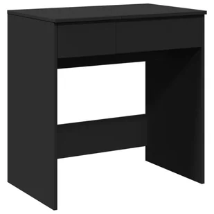 vidaXL Toaletka z lustrem czarna 73x46,5x120 cm - Toaletki - miniaturka - grafika 1