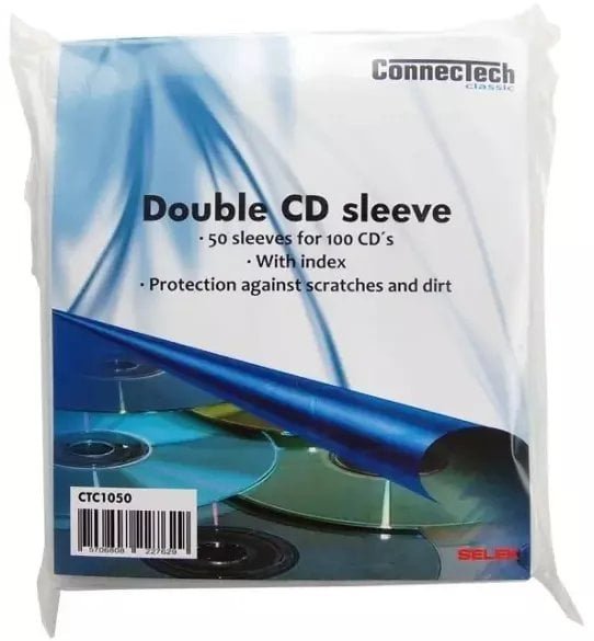 SX CD Sleeves 50pcs. CTC1050