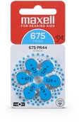 Baterie i akcesoria - MAXELL BATTERY ZINK AIR PR44 675 6PK BLISTER 790420.00.EU - miniaturka - grafika 1