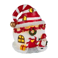 Ozdoby bożonarodzeniowe - Figurka domek LED 17,5 x 14,5 cm - miniaturka - grafika 1