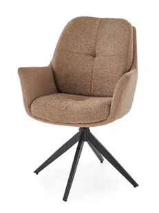 Nowoczesne brązowe krzesło obrotowe Z5-A23 - Krzesła Nowoczesne brązowe krzesło obrotowe Z5-A23 - Krzesła - miniaturka - grafika 1