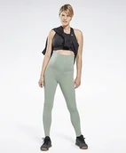 Legginsy - REEBOK LEGGINSY DAMSKIE ZIELONE CIĄŻOWE LOGO S 0A7A5_A* S 0A7 - Reebok - miniaturka - grafika 1