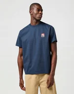 Koszulki męskie - WRANGLER CJ GRAPHIC TEE DARK NAVY 112362801 M - miniaturka - grafika 1