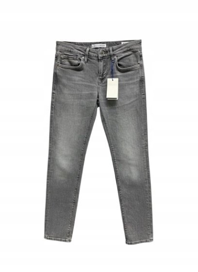 PEPE JEANS SZARE JEANSY PROSTE Z PRZETARCIAMI BAWEŁNIANE 28/32 XQA