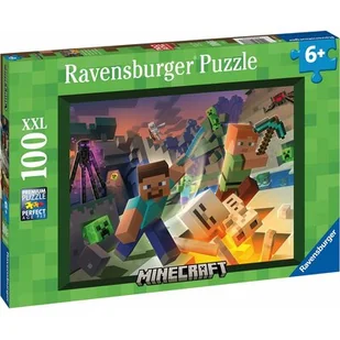 Ravensburger Puzzle Minecraft 13333 100 elementów) 13333 - Puzzle - miniaturka - grafika 1