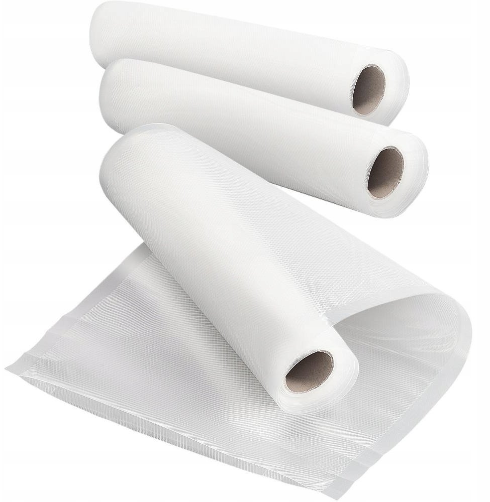 Sencor SVX 200CL Folia do pakowarki prniowej SENCOR SVS 4010SS, SVS 1010WH, SVS 3010GY, 3 rolki 20 x 300 cm