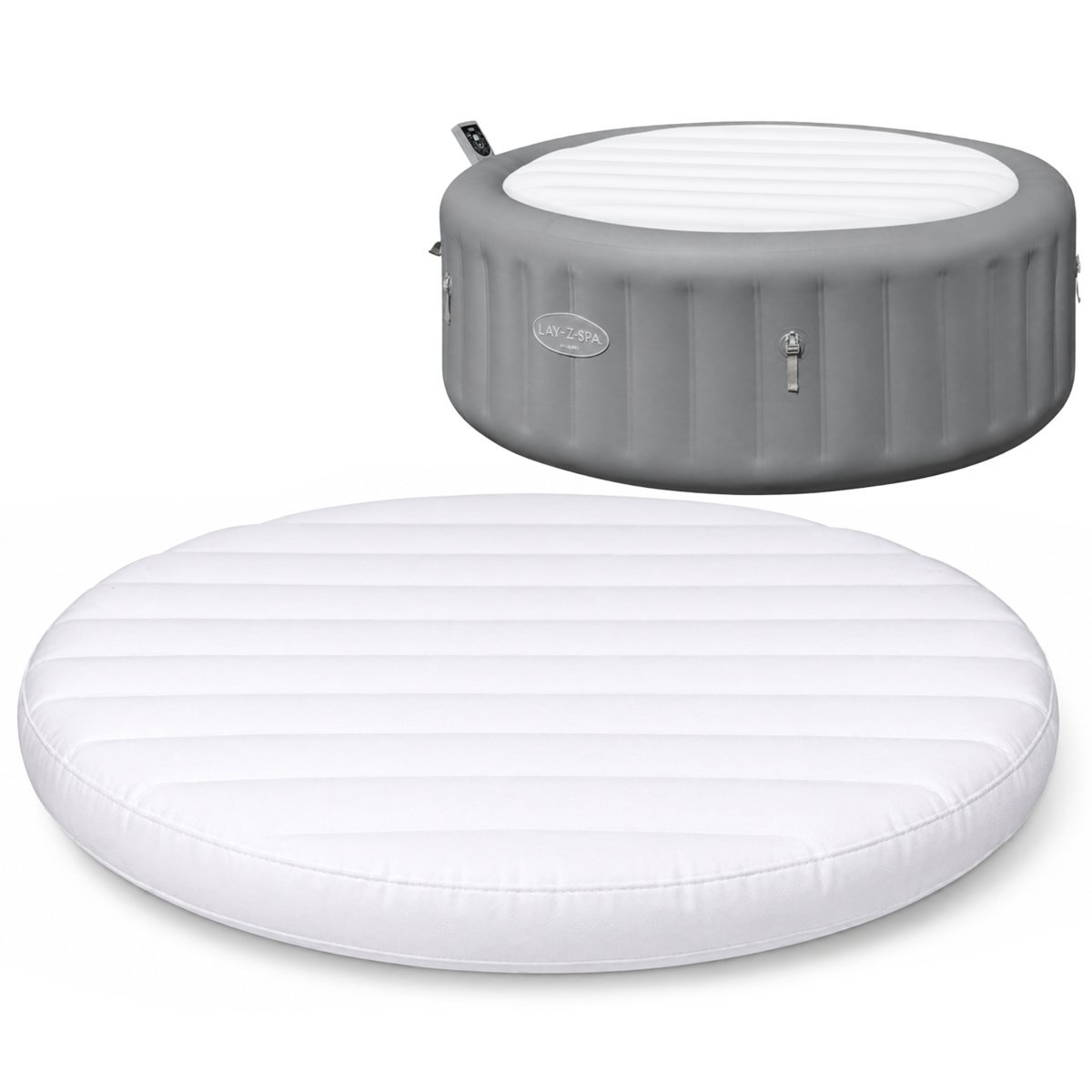 Bestway dmuchana pokrywa izolacyjna nakrywa do jacuzi lay-z-spa 6001g