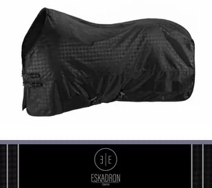 Eskadron Derka padokowa 150g ALPHA 1680D Essence 2022 - black/houndstooth - Derki dla konia - miniaturka - grafika 1