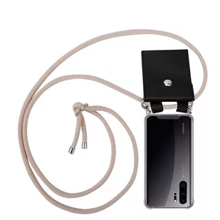 Pokrowiec z łańcuszkiem Do Huawei P30 PRO w PERŁOWE RÓŻOWE ZŁOTO Etui Obudowa Case Cover Ochronny Cadorabo - Etui i futerały do telefonów - miniaturka - grafika 1