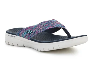 Skechers On-The-Go Flex Accent 140284-NVMT - SKECHERS - Klapki i japonki damskie - miniaturka - grafika 1