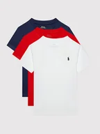 Moda i Uroda OUTLET - Polo Ralph Lauren Komplet 3 t-shirtów 322884456001 Kolorowy Regular Fit - miniaturka - grafika 1