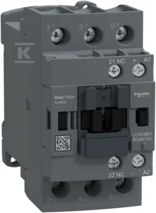 Stycznik mocy, Easy TeSys Control, AC-3, 38A, 3P (1NC), cewka 24V DC - Silniki elektryczne i akcesoria - miniaturka - grafika 1