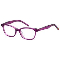 Okulary przeciwsłoneczne - Polaroid Unisex dziecięce okulary przeciwsłoneczne PLD D802 HOG 47, fioletowe (fioletowe) - miniaturka - grafika 1