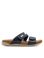 Klapki i japonki damskie - Inblu Klapki AA093N01 Granatowy - miniaturka - grafika 1