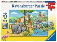 Puzzle - Ravensburger puzzle 07806 """"""""""""""""Witamy w Zoo dziecko puzzle - miniaturka - grafika 1