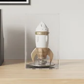 Ekrany projekcyjne - Pudełko ekspozycyjne, przezroczyste, 14x14x22 cm, akrylowe - miniaturka - grafika 1